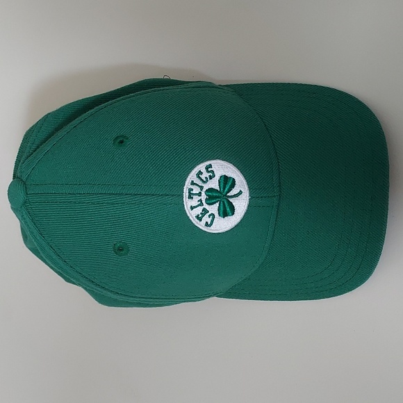 ADIDAS Boston Celtics Basketball Toddler Baseball Hat Green Shamrock Logo Adjust - Picture 1 of 12